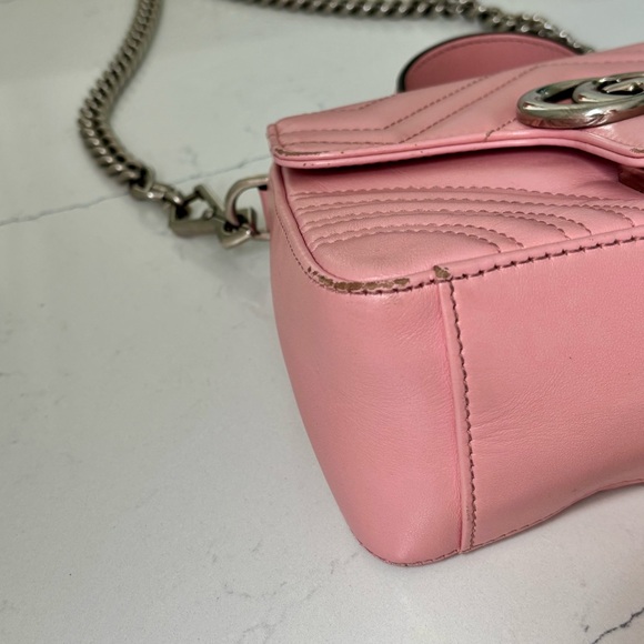 Gucci GG Marmont Mini Top Handle Bag - Picture 8 of 17